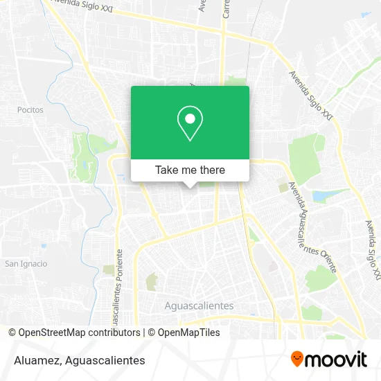 Aluamez map