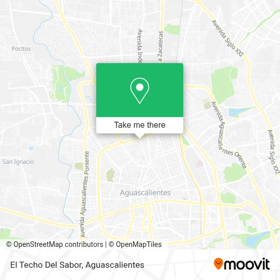 El Techo Del Sabor map
