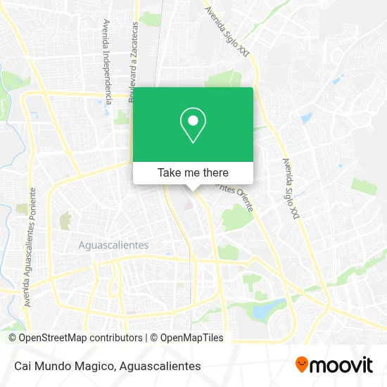 Cai Mundo Magico map