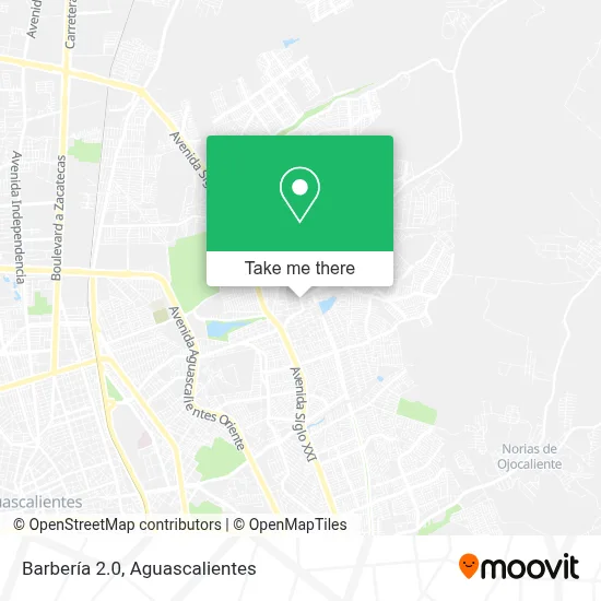 Barbería 2.0 map