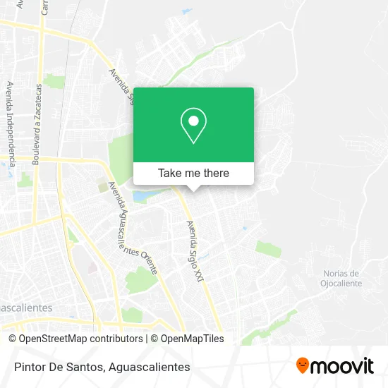 Pintor De Santos map