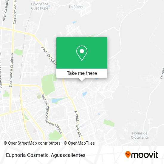 Euphoria Cosmetic map