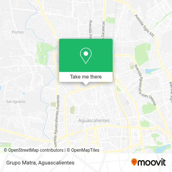 Grupo Matra map