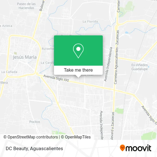 Dc Beauty map