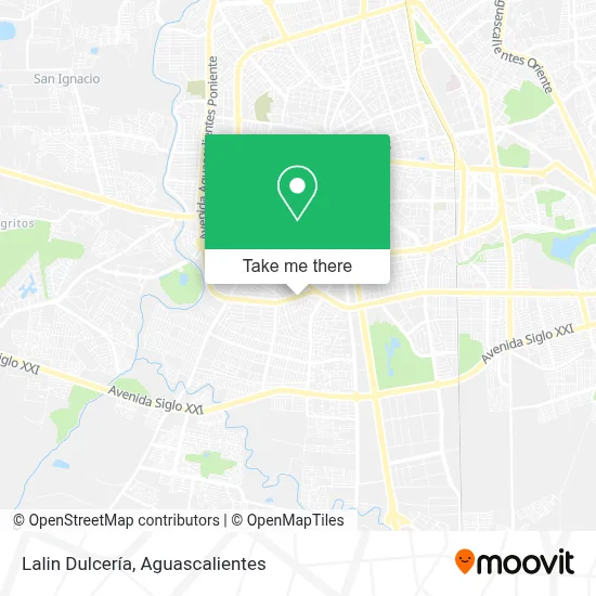 Lalin Dulcería map