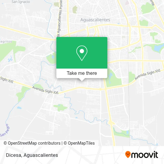 Dicesa map