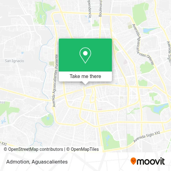 Admotion map
