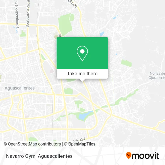 Navarro Gym map