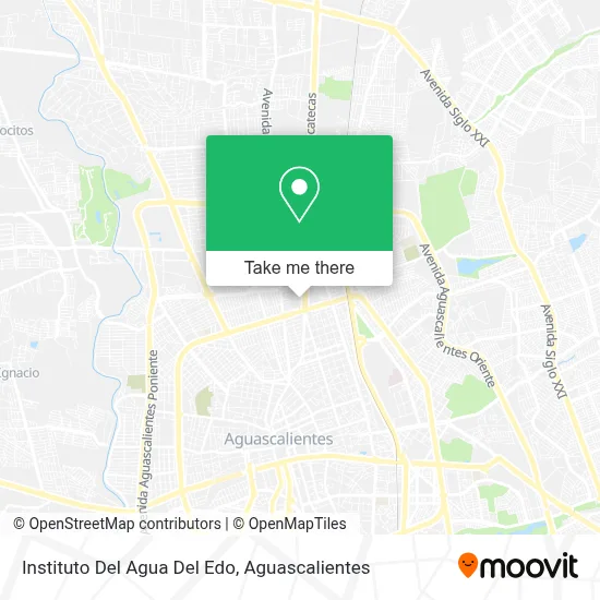 Instituto Del Agua Del Edo map