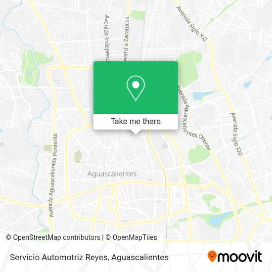 Servicio Automotriz Reyes map