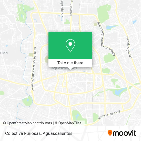 Colectiva Furiosas map