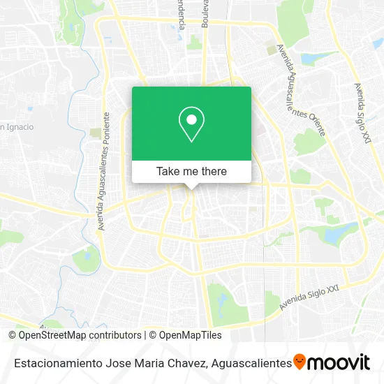 Estacionamiento Jose Maria Chavez map