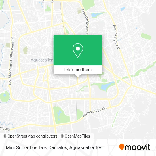 Mini Super Los Dos Carnales map