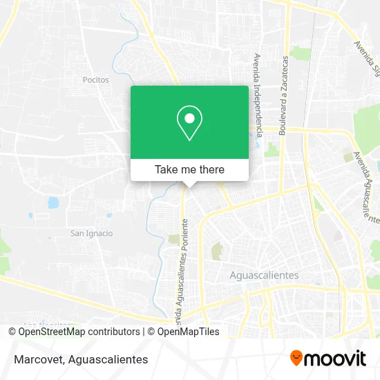 Marcovet map