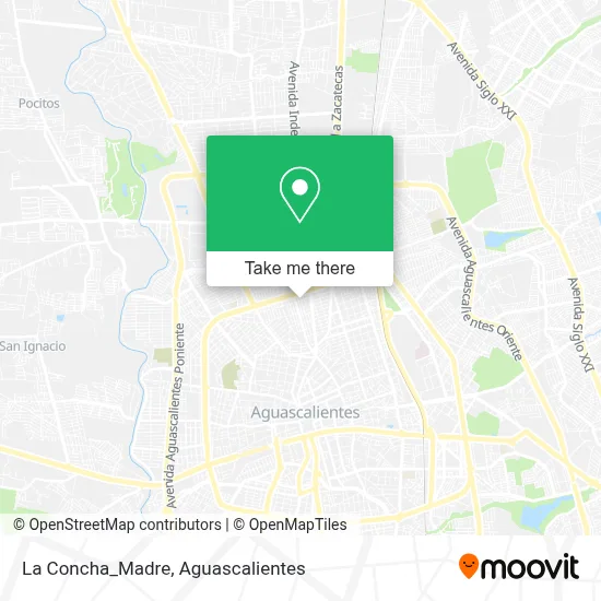 La Concha_Madre map