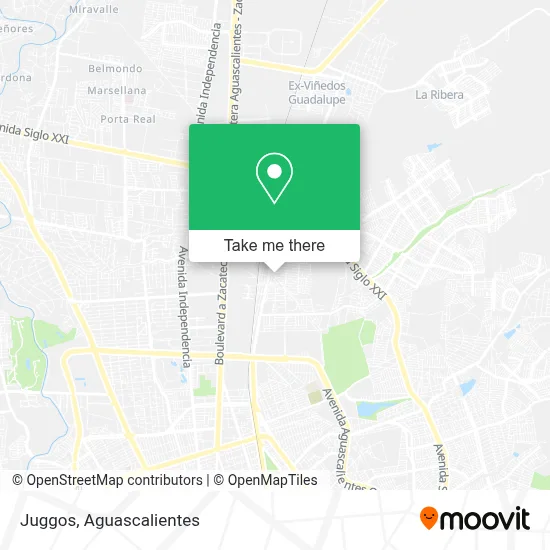 Juggos map