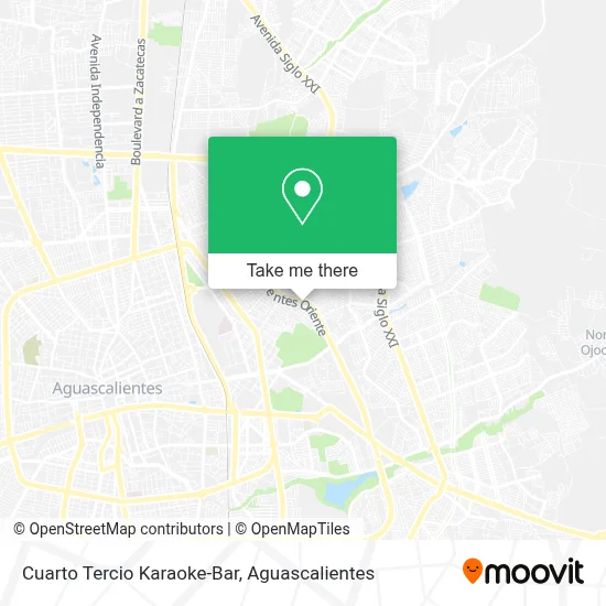 Cuarto Tercio Karaoke-Bar map