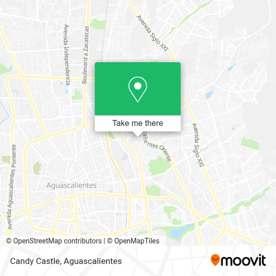 Candy Castle map