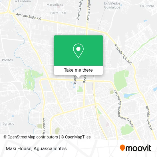 Maki House map