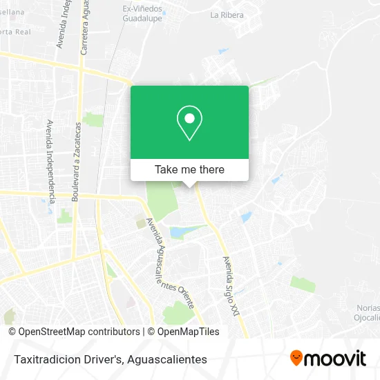 Taxitradicion Driver's map