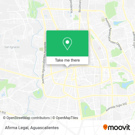 Afirma Legal map