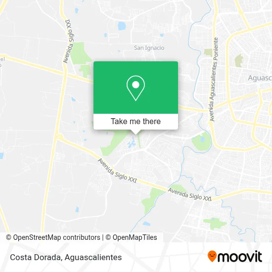 Costa Dorada map