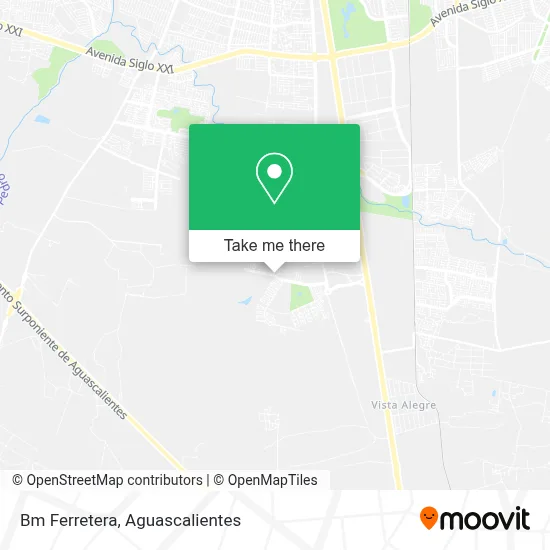 Bm Ferretera map