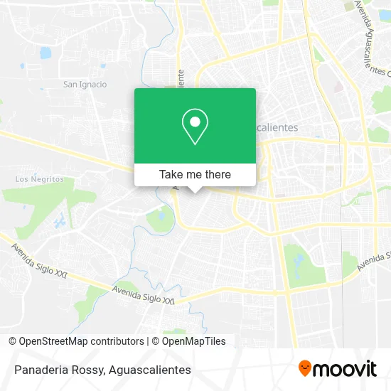 Panaderia Rossy map