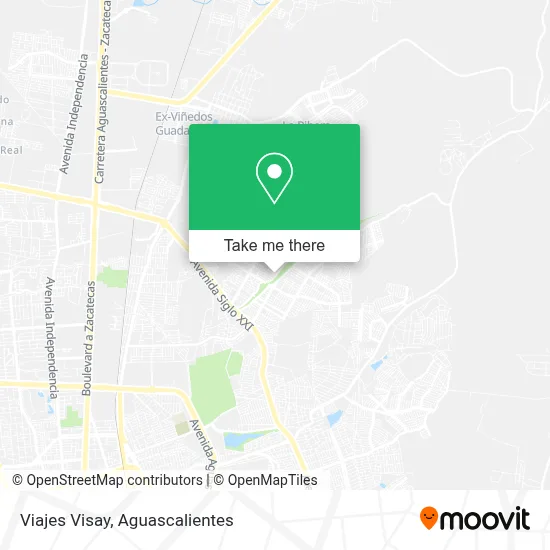 Viajes Visay map