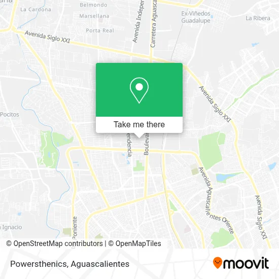 Powersthenics map