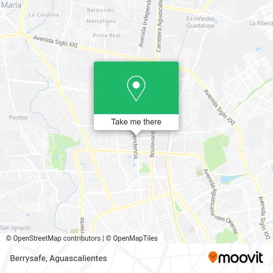 Berrysafe map