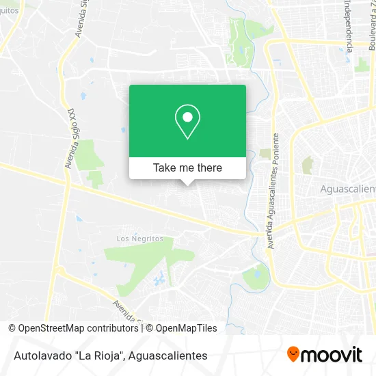 Autolavado "La Rioja" map