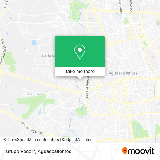 Grupo Recoin map