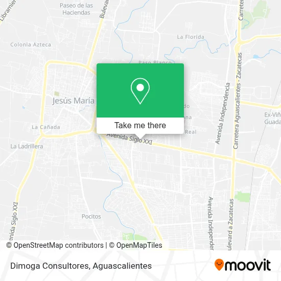 Dimoga Consultores map