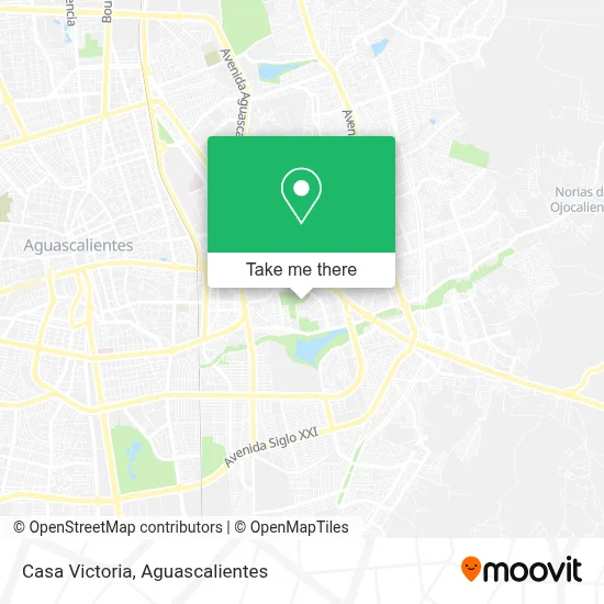 Casa Victoria map