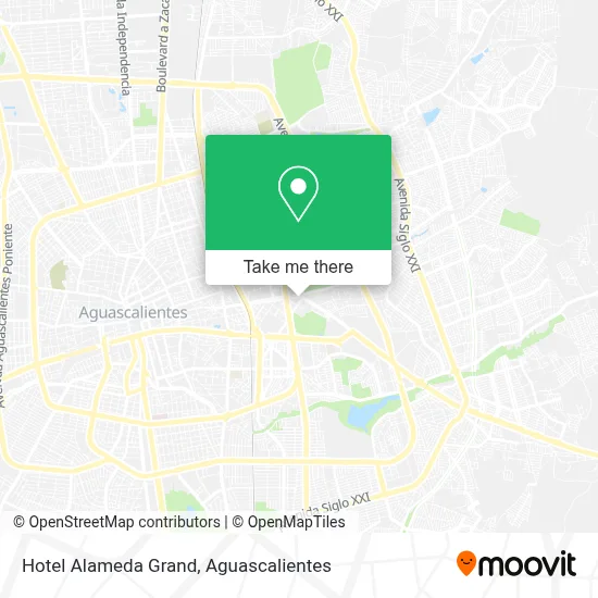 Hotel Alameda Grand map