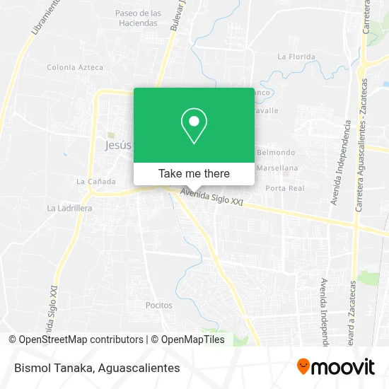 Bismol Tanaka map