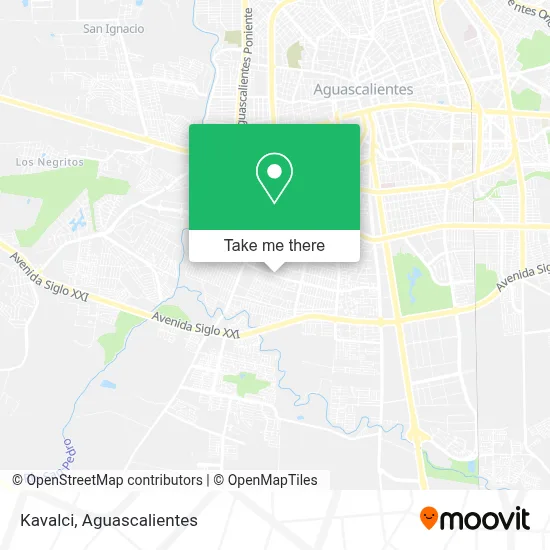 Kavalci map