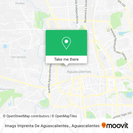 Imags Imprenta De Aguascalientes. map