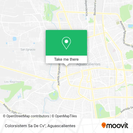 Colorsistem Sa De Cv" map