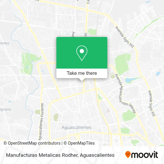 Manufacturas Metalicas Rodher map