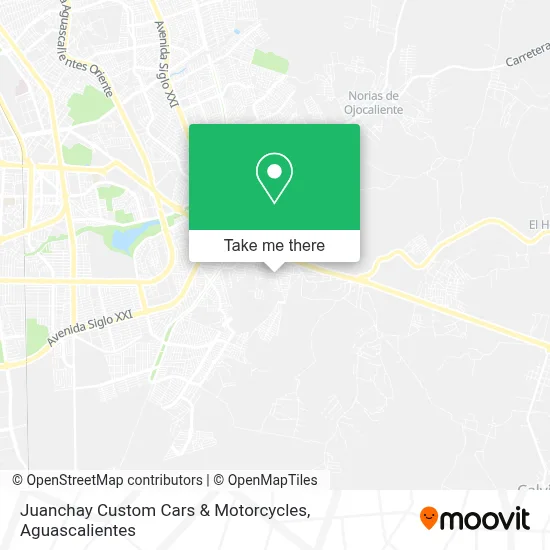 Juanchay Custom Cars & Motorcycles map