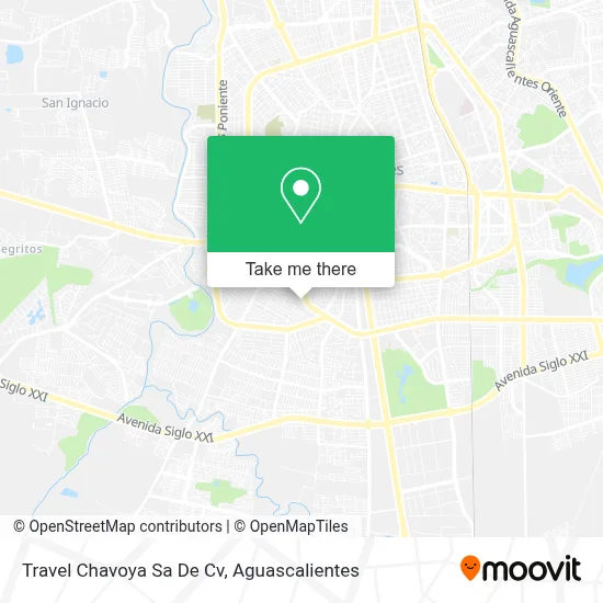 Travel Chavoya Sa De Cv map