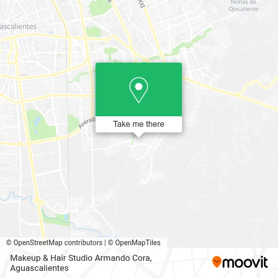 Makeup & Hair Studio Armando Cora map