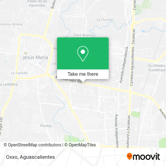 Oxxo map