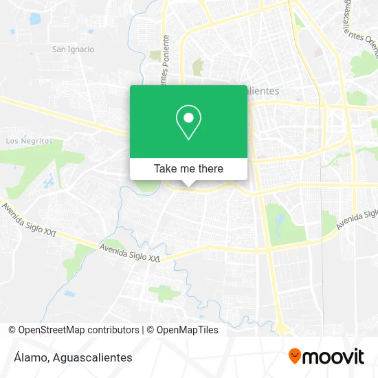 Álamo map