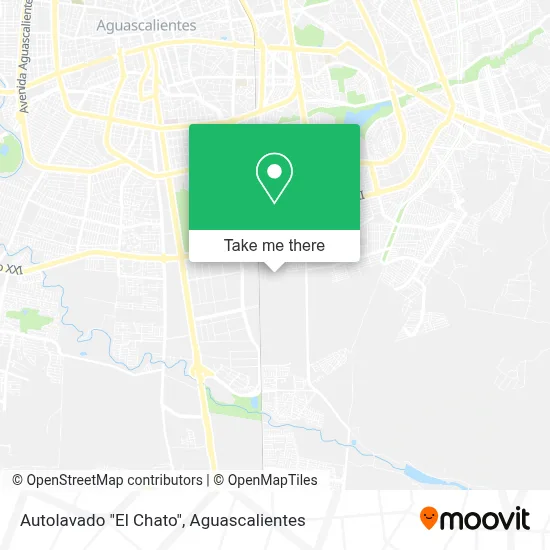 Autolavado "El Chato" map