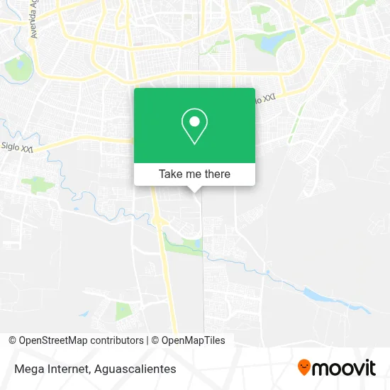 Mega Internet map