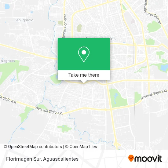 Florimagen Sur map