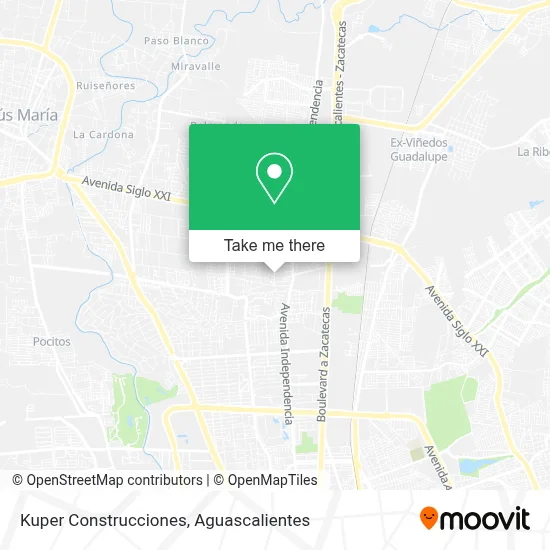 Kuper Construcciones map